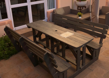 Drakensberg + back rests 8 seater